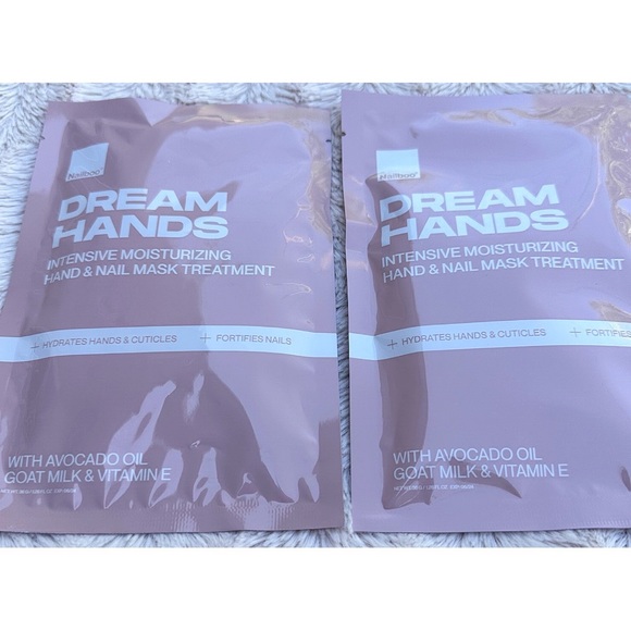 NEW (Set of 2) Nailboo Dream Hands Intensive Moisturizing Hand and Nail Mask - Picture 14 of 17